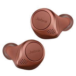Jabra Elite Active 75t Bluetooth Truly Wireless in Ear Earbuds with Mic (Red-Sienna)