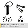 Jabra Talk 25 SE Mono Single Ear Bluetooth Truly Wireless in Ear Earbuds with Mic Media Streaming and up to 9 Hours Talk Time - Black