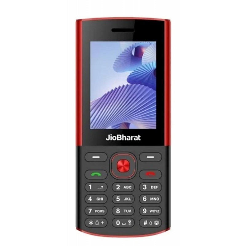 Jio Bharat Karbonn K2 Locked with Jio Only - Black Red