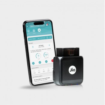 JioMotive OBD GPS Tracker & Wi-fi Router| 4G eSIM Plug n Play| Instant On/Off, Geo Fencing Alerts| 1 Year Free Subscription| Jio Locked