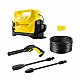 KARCHER High Pressure Washer K 2 Horizontal | 1400 W | 110 Bars | 360 l/h Flow Rate | 6m Outlet Hose | for Car, Bike, Home & Garden | Multiple Accessories | German Tech