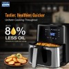 (Refurbished) KENT Digital Air Fryer 5L | 1400W | Bake, Grill & Roast | Up to 80% Less Oil Usage | 8 Preset Menu | Rapid Heat Circulation