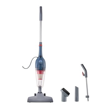 KENT Storm Vacuum Cleaner | 600W | 14 kPa | Cyclone5 Technology and HEPA Filter | Bagless Design | Ideal for Floors, Curtains, Carpets, Sofa | Grey