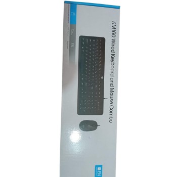 HP KM160 Wired Keyboard and Mouse Combo HP KM160 Wired Keyboard and Mouse Combo