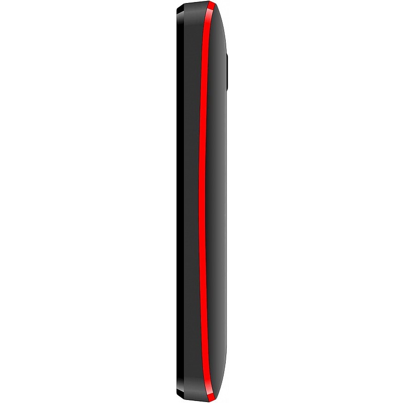 Karbonn K5 Plus (Dual SIM, Black and Red)