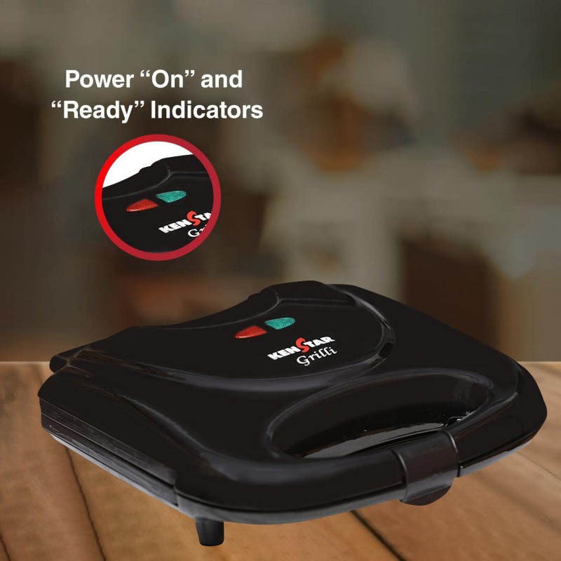 Kenstar Grilli 750-Watt Sandwich Maker (Black) Kenstar Grilli 750-Watt Sandwich Maker (Black)