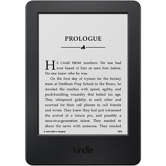 Kindle E-reader, 6" Glare-Free Touchscreen Display, Wi-Fi - Includes Special Offers (Previous Generation – 7th)