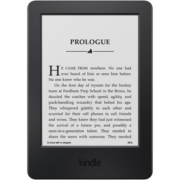 Kindle E-reader, 6" Glare-Free Touchscreen Display, Wi-Fi - Includes Special Offers (Previous Generation – 7th)