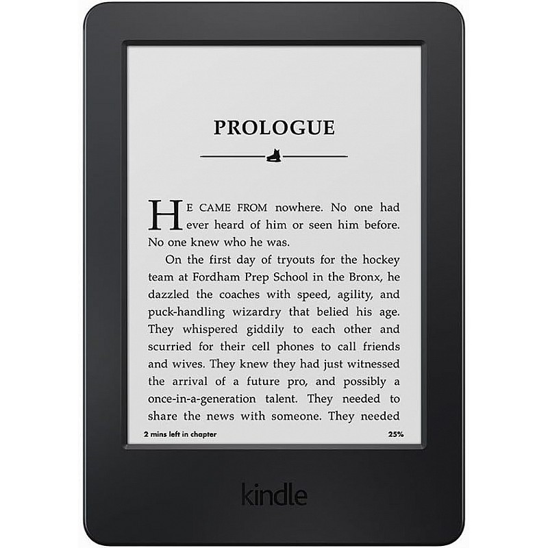 Kindle E-reader, 6" Glare-Free Touchscreen Display, Wi-Fi - Includes Special Offers (Previous Generation – 7th)