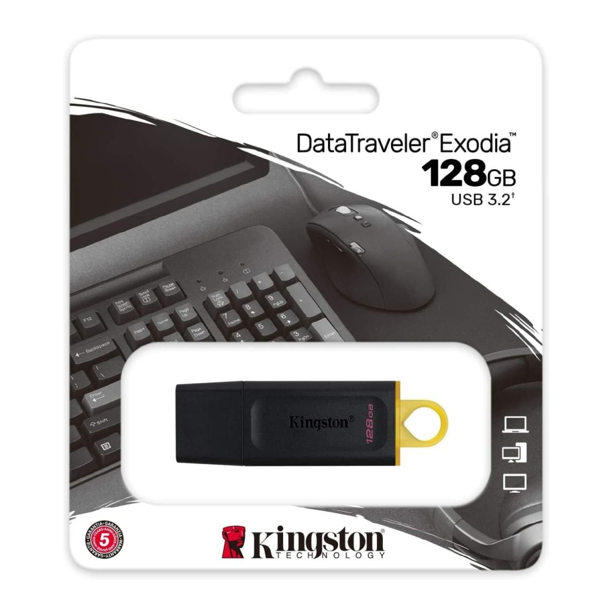 Kingston DataTraveler Exodia DTX/64 GB Pen Drive USB 3.2 Gen 1 (Multicolor)