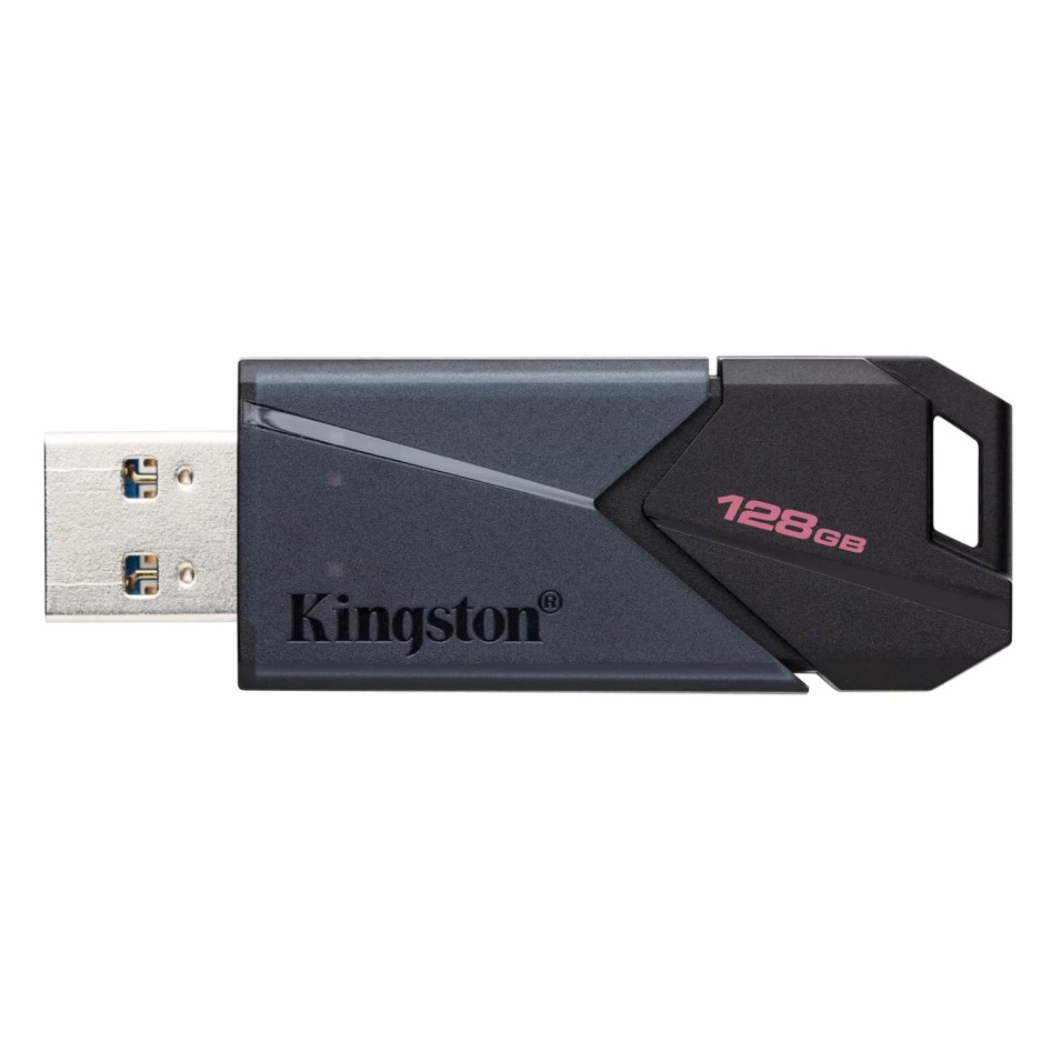 Kingston DataTraveler Exodia Onyx 128GB USB-A Flash Drive | USB 3.2 Gen 1 |