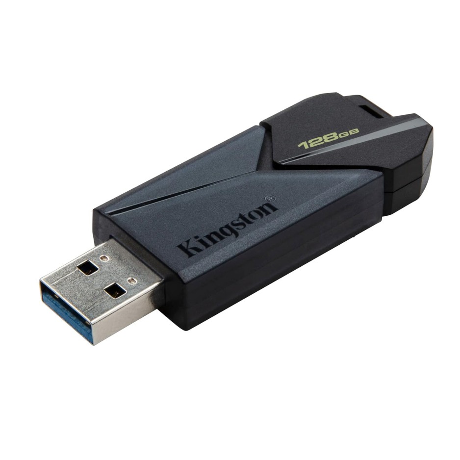 Kingston DataTraveler Exodia Onyx 128GB USB-A Flash Drive | USB 3.2 Gen 1 |