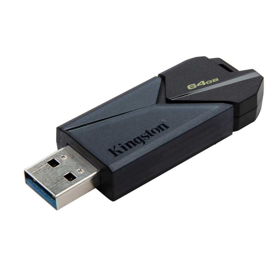 Kingston DataTraveler Exodia Onyx 64GB USB-A Flash Drive | USB 3.2 Gen 1 | DTXON/64GB