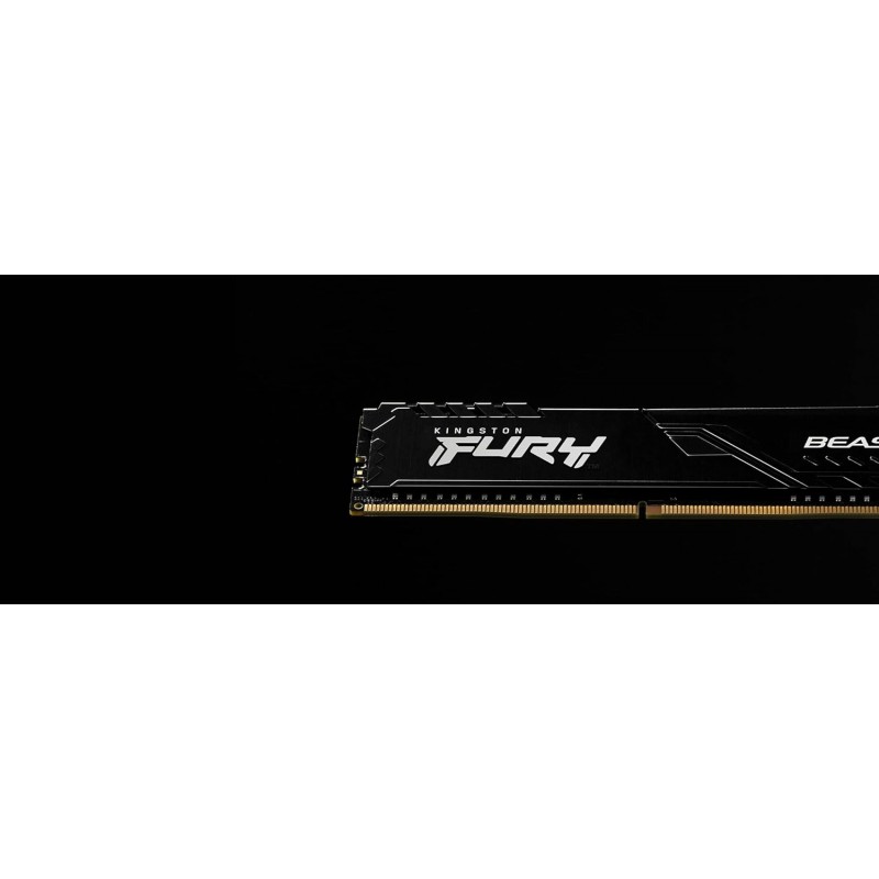 Kingston Fury 16GB 3200MHz DDR4 CL16 DIMM 1Gx8 Fury Beast Black (KF432C16BB1/16)