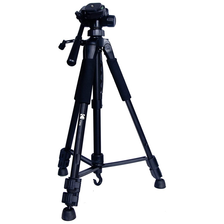 Kodak T210 150cm Three Way Pan Movement Tripod for Camera (Black) Kodak T210 150cm Three Way Pan Movement Tripod for Camera (Black)