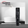 Kubra KB-1088 Hair and Beard Trimmer with USB Charging, 40 Length Setting, 45 minutes Cordless use, 1 Year Warranty (Black)