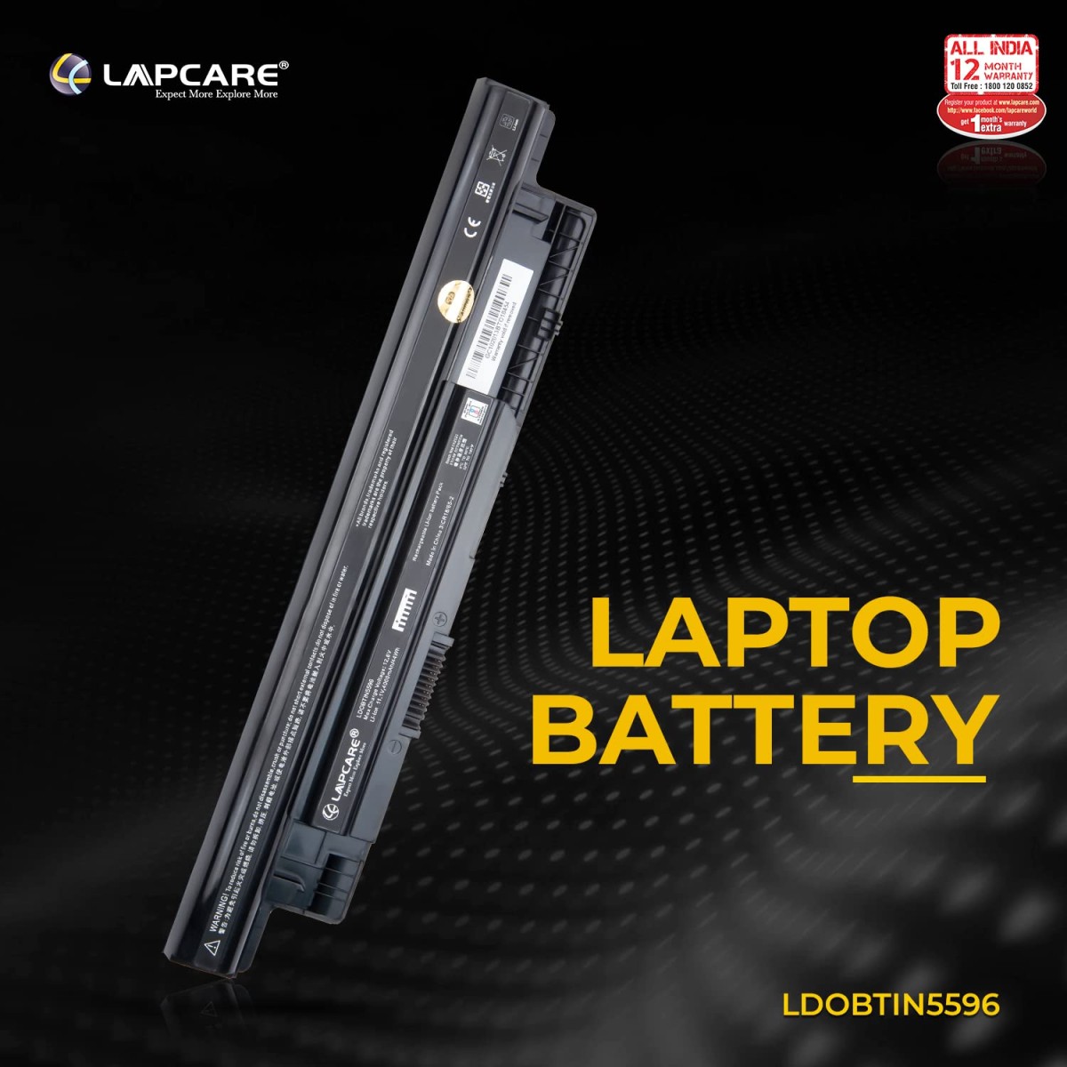 LAPCARE LHBA4C7032 4 Cell Laptop Battery