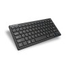 LAPCARE D-Lite Plus Wireless Keyboard with 2.4 Ghz & 10 M Bt Range &78 Keys, 8 Million Key Life, Minimalist Design,Compatible Window98, Me, 2000, Xp, Windows Vista/7/8/10,Linux (D-Lite + Blk), Black