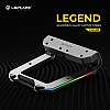 Lapcare Legend Aluminium Alloy Tabletop RGB Laptop Stand, Space Grey