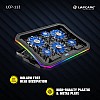 Lapcare WINNER PRO RGB Cooling Pad with 6 Fans Laptop Stand Black