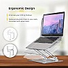 LAPERGO - Aluminum Multi Level Stand upto 17" Laptop