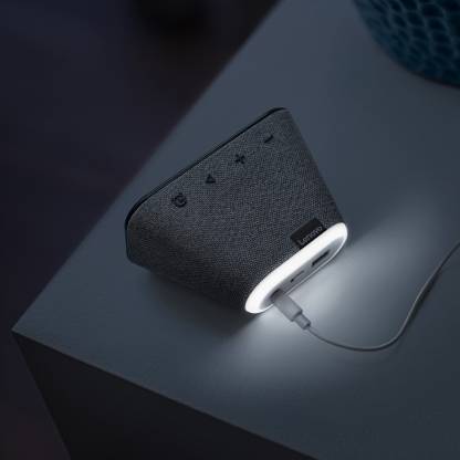Lenovo Smart Clock Essential with Google Assistant Smart Speaker Hemp Grey Lenovo Smart Clock Essential with Google Assistant Smart Speaker Hemp Grey