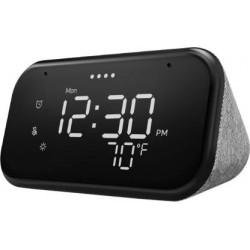 Lenovo Smart Clock Essential with Google Assistant Smart Speaker Hemp Grey