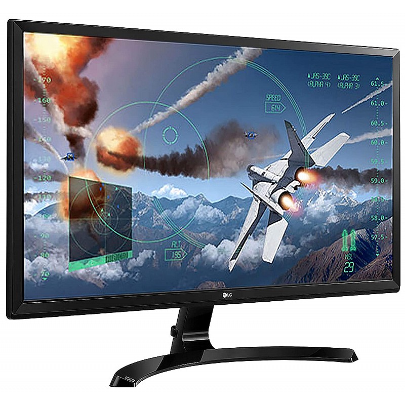 LG 24 inch (60.45 cm) Gaming 4K UHD LED Monitor 4K UHD, IPS Panel with HDMI 24UD58 (Black)