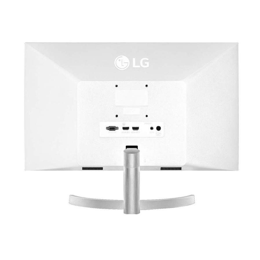 LG - 27Mk600, 27 Inch (68.58 Cm) 1920 X 1080 Pixels, Borderless Full Hd Color Calibrated IPS Monitor (White)