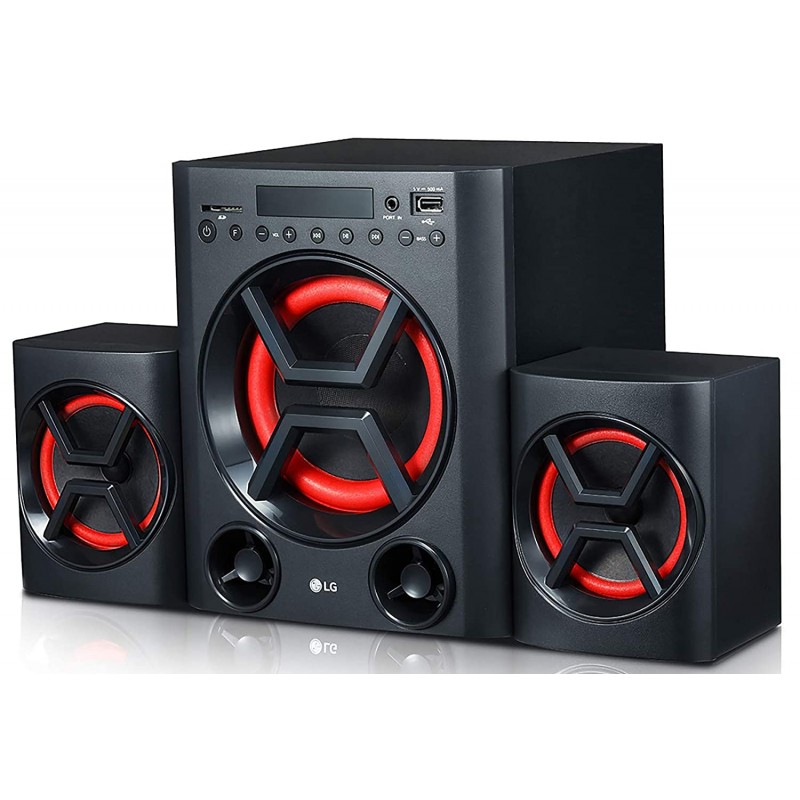 LG LK72B Boom Blastic 40 Watt 2.1 Channel USB Multimedia Speaker Black