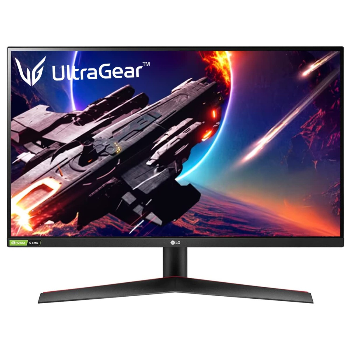 LG QHD IPS Ultragear Gaming Monitor 68 CM (27 Inches), QHD, 2560 x 1440, 1 MS, 144Hz, HDR 10, sRGB 99% (CIE1931), G-Sync Compatible, Freesync Premium, HDMI X 2, DP, HP Out 27GN800