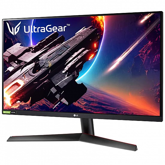 LG QHD IPS Ultragear Gaming Monitor 68 CM (27 Inches), QHD, 2560 x 1440, 1 MS, 144Hz, HDR 10, sRGB 99% (CIE1931), G-Sync Compatible, Freesync Premium, HDMI X 2, DP, HP Out 27GN800 