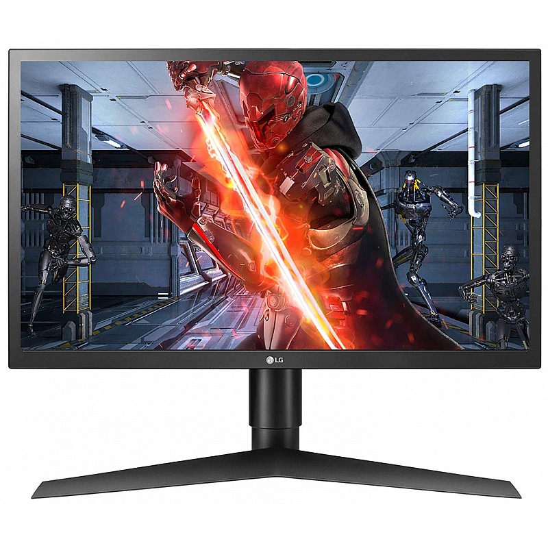 LG Ultragear 24 inch (60.96 cm) 144Hz, Native 1ms Full HD Gaming Monitor with Radeon Freesync - 24GL650F (Black)