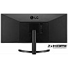 LG Ultrawide 34Wl500 34 Inch LCD Wfhd 2560 X 1080 Pixels HDR 10  Multitasking and Gaming Monitor (Black)