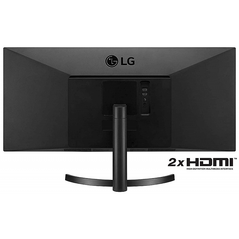 LG Ultrawide 34Wl500 34 Inch LCD Wfhd 2560 X 1080 Pixels HDR 10  Multitasking and Gaming Monitor (Black)