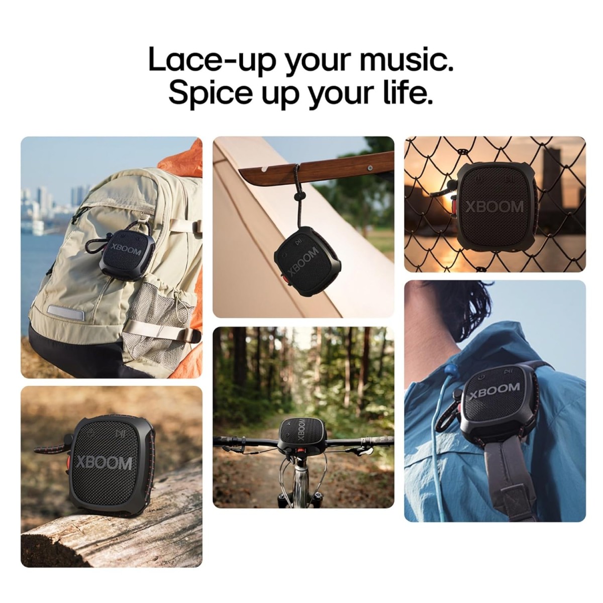 LG XG2T XBOOM Go Wireless Speaker with Powerful Sound and up to 10 HRS of Battery, Adjustable String, IP67 with Miltary Standard Durable LG XG2T XBOOM Go Wireless Speaker with Powerful Sound and up to 10 HRS of Battery, Adjustable String, IP67 with Miltary Standard Durable