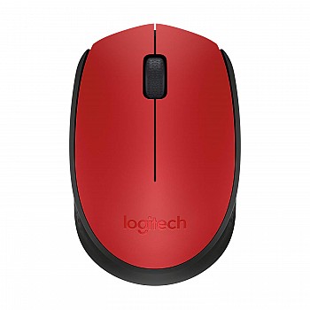 Logitech M171 Wireless Mouse (Red)