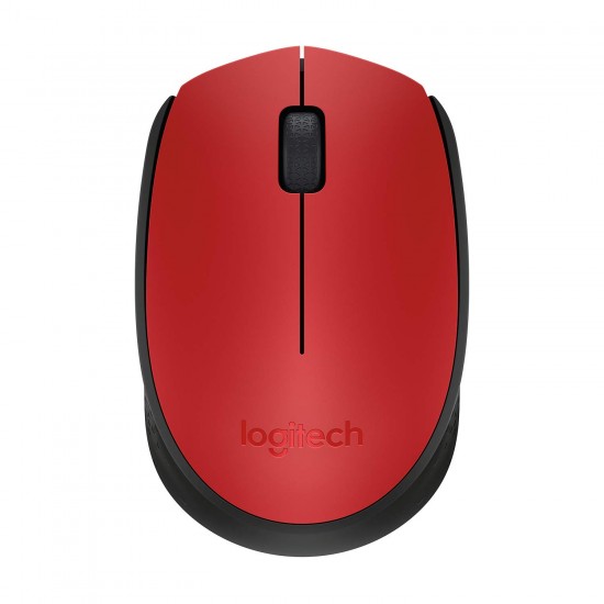 Logitech M171 Wireless Mouse (Red)