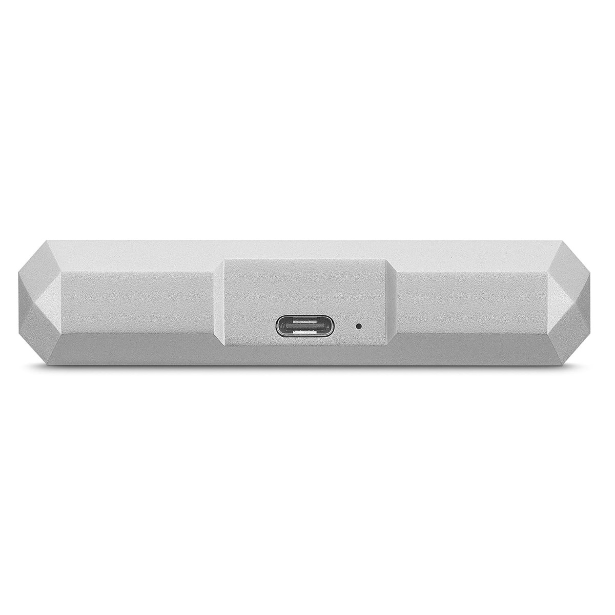 LaCie Mobile Drive 5TB External Hard Drive HDD Moon Silver USB-C USB 3.0, for Mac and PC Desktop, 1 Month Adobe CC (STHG5000400)