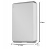 LaCie Mobile Drive 5TB External Hard Drive HDD Moon Silver USB-C USB 3.0, for Mac and PC Desktop, 1 Month Adobe CC (STHG5000400)