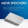 LaCie Mobile Drive 5TB External Hard Drive HDD Moon Silver USB-C USB 3.0, for Mac and PC Desktop, 1 Month Adobe CC (STHG5000400)