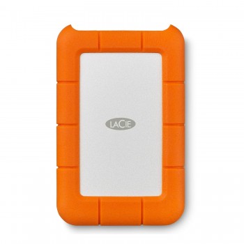 LaCie Rugged Mini 2TB External HDD – USB 3.0 for Windows and Mac, Drop Shock Dust Rain Resistant Portable Hard Drive with 1 Month Adobe CC All Apps Plan (LAC9000298)