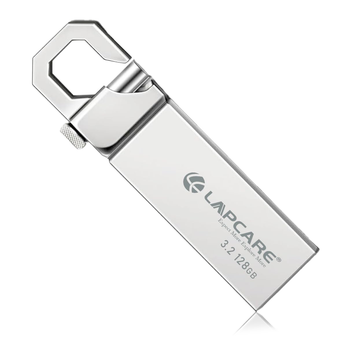 Lapcare Flais 128GB Metal USB 3.2 Flash Drive | Pen Drive | Up to 400Mbps Speed | Reliable Data Storage with 5-Year Warranty