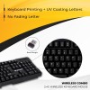 Lapcare Wireless Combo WL204 | The Compact & Ergonomic Design | Keyboard Printing + UV Coating Letters | No Fading Letters | 1600 DPI Optical Mouse with Precision Tracking | Auto Sleep Funtion