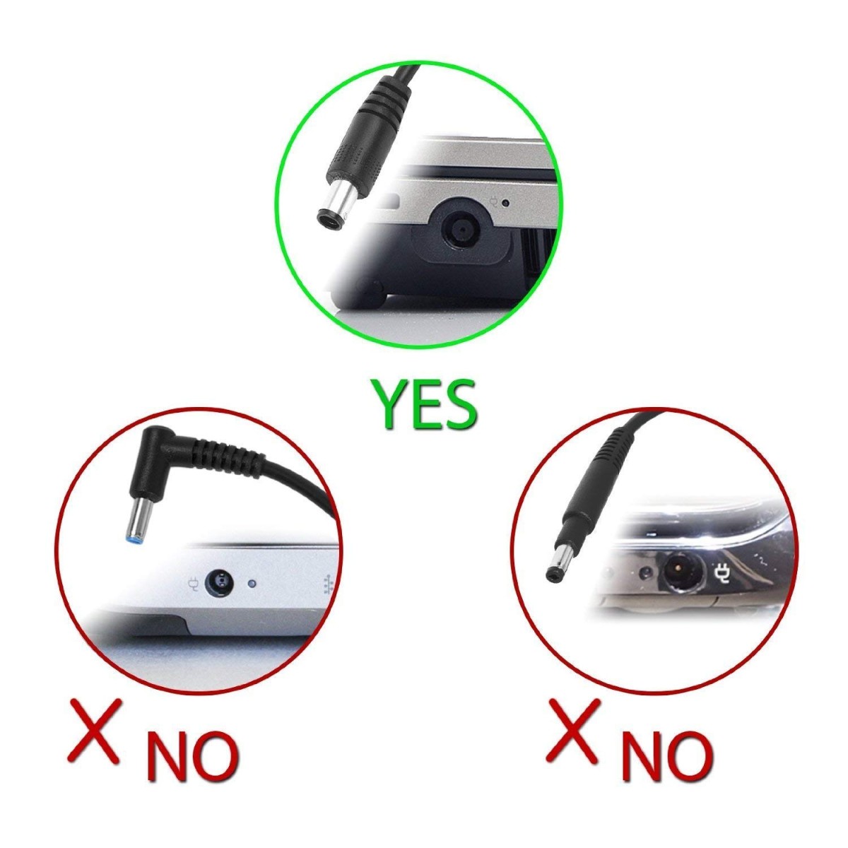 Laplife Charger for Hp Elitebook 840 G1, 840 G2, 840 G3 90W 19V 4.74A 90W Pin Size 7.4mm x 5.0mm - No Power Cord (LHOYDLP4417)