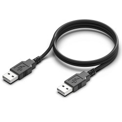 Lapster 1.5 mtr USB 2.0 Type A Male to USB A Male Cable for computer and laptop