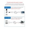 Lapster HDMI to AV, 1080P HDMI to 3RCA,AV Composite Video Audio Converter Adapter Supports PAL/NTSC with USB Charge Cable