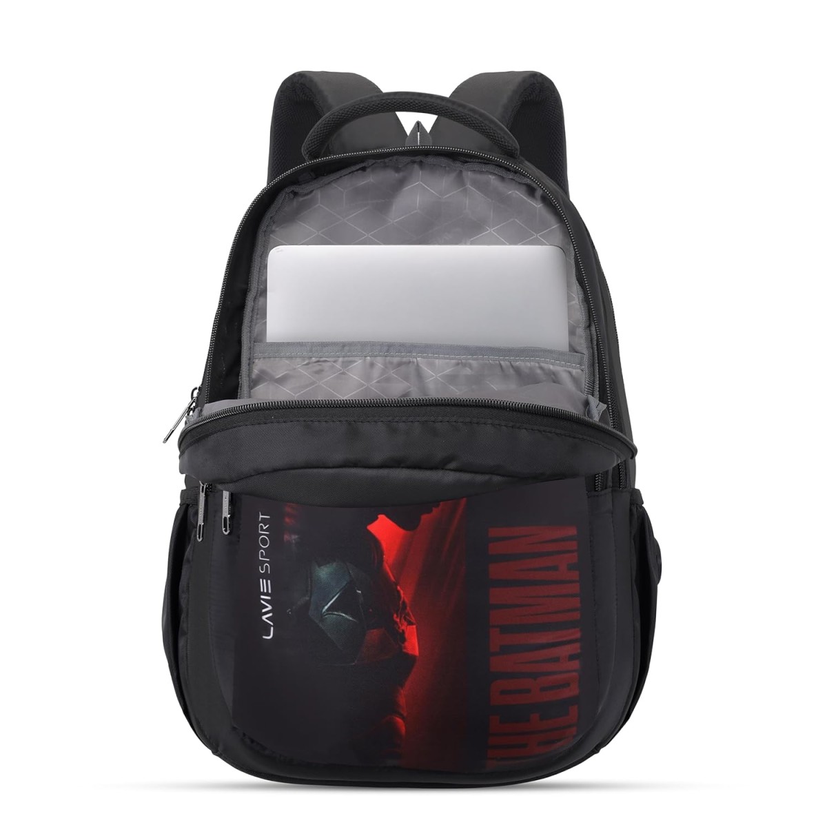 Lavie Sport Batman Shadow 26L Casual 17" Backpack for Boys/Girls (Black)