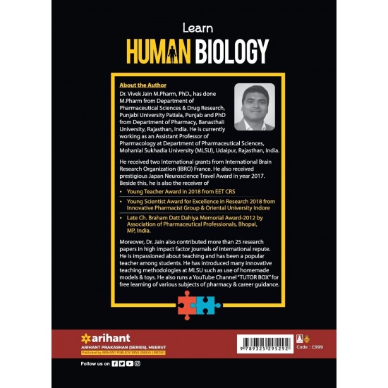 Learn Human Biology Through Crossword Puzzles Jumble Words & Spellation