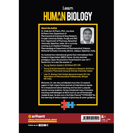 Learn Human Biology Through Crossword Puzzles Jumble Words & Spellation